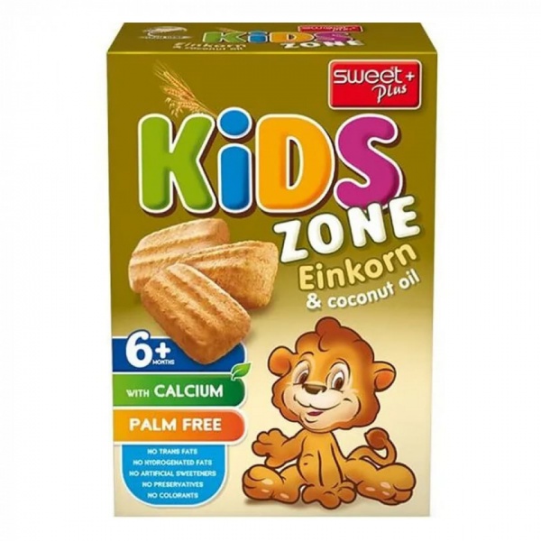 Печиво Sweet Plus зі спельтою та кокосовою олією 200 г