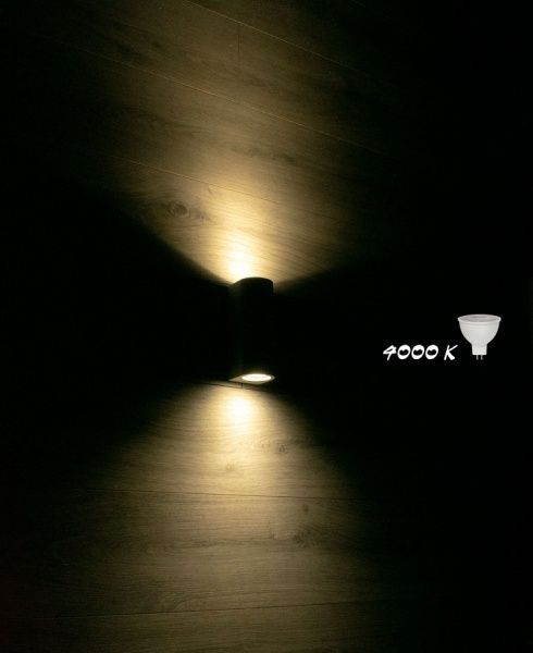 Підсвітка декоративна Точка Света СВВ-012-180 MR16 2x9 Вт G5.3 бетон 