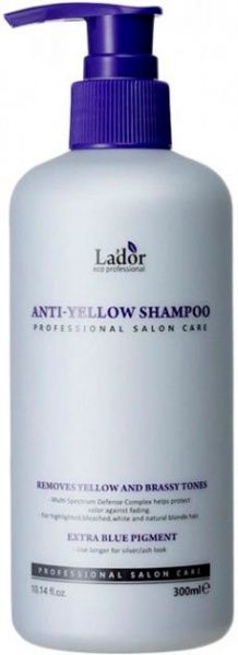 Шампунь Lador Anti Yellow проти жовтизни волосся 300 мл