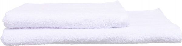 Полотенце махровое 100x150 см белый Рашид