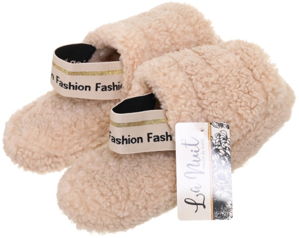 Взуття домашнє La Nuit Фенсі р. 36/37 бежевий 