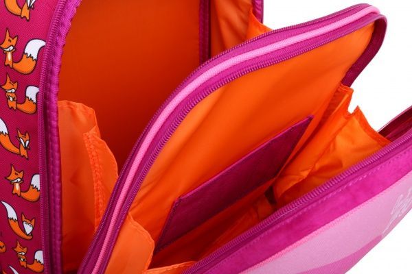 Ранець шкільний Bagland Turtle Littel Fox Love рожевий суб.1035 (13470)