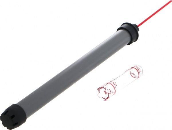 Вазон пластиковый Lechuza Balconera Color прямоугольный 18,1л серо-коричневый 