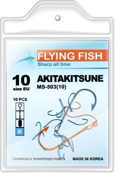Крючок Flying Fish №10 20 г 10 шт. MS-503(10)