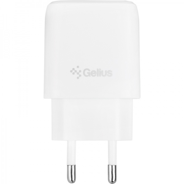 Зарядний пристрій Gelius Pro X-Duo GP-HC014 USB / Type-C QC3.0 / PD20W White (2099900851834) 