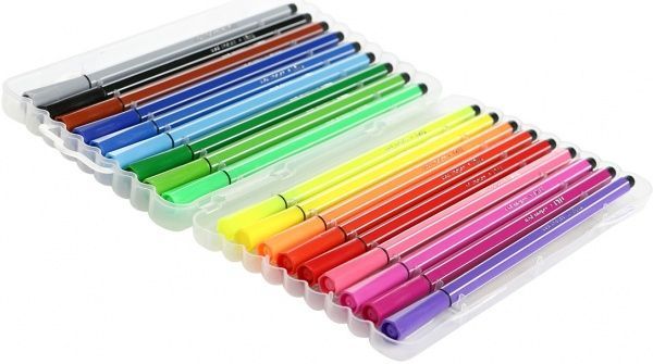 Фломастеры  52702-ТК 18 шт. Тікі