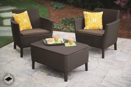 Комплект мебели Allibert коричневый 