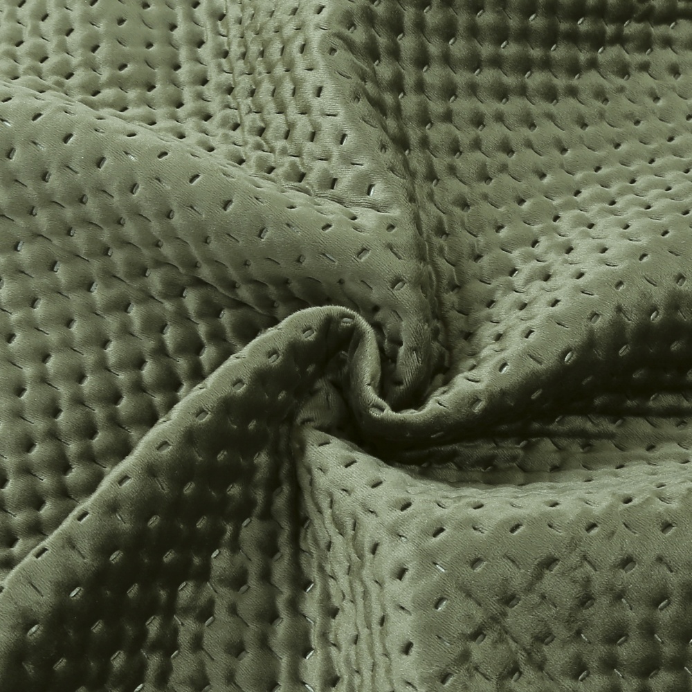 Покрывало декоративное 3D Velvet 220x160 см La Nuit зеленый