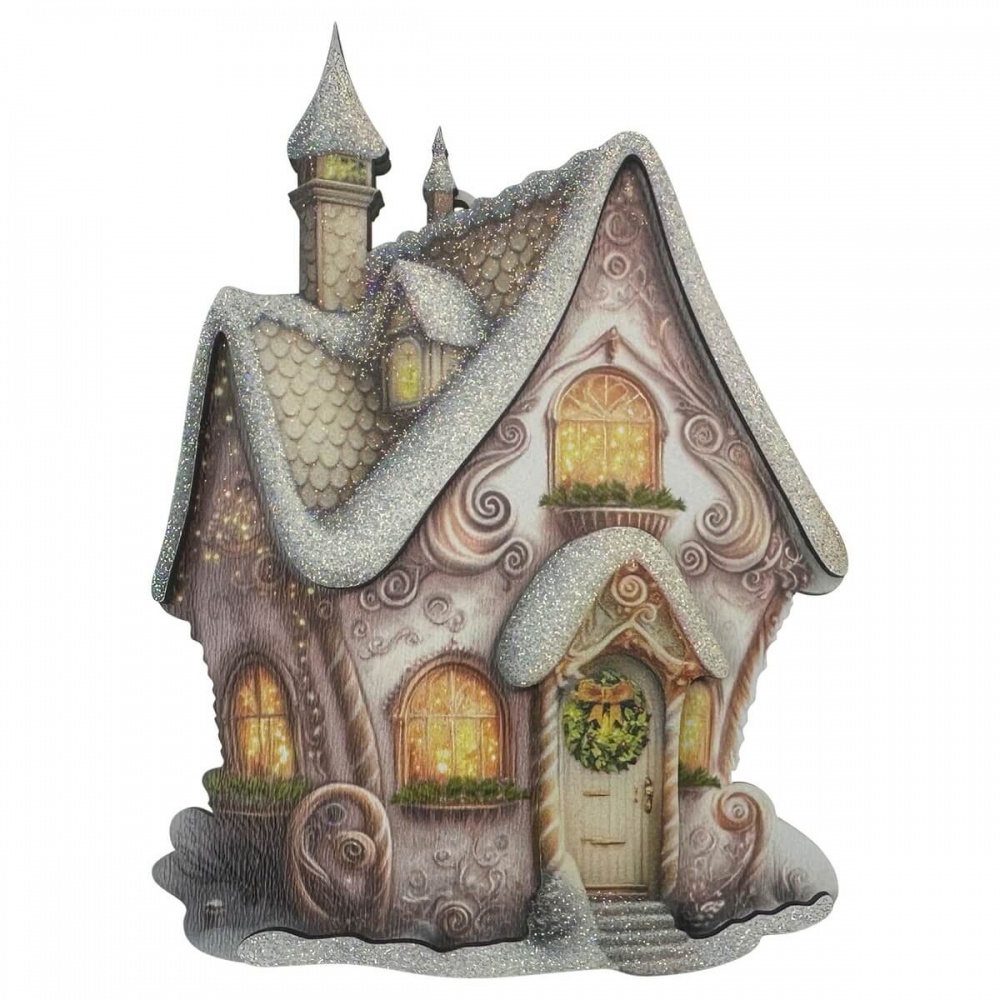 Підвіска MIS LT Хатинка замок 10 см в асортименті