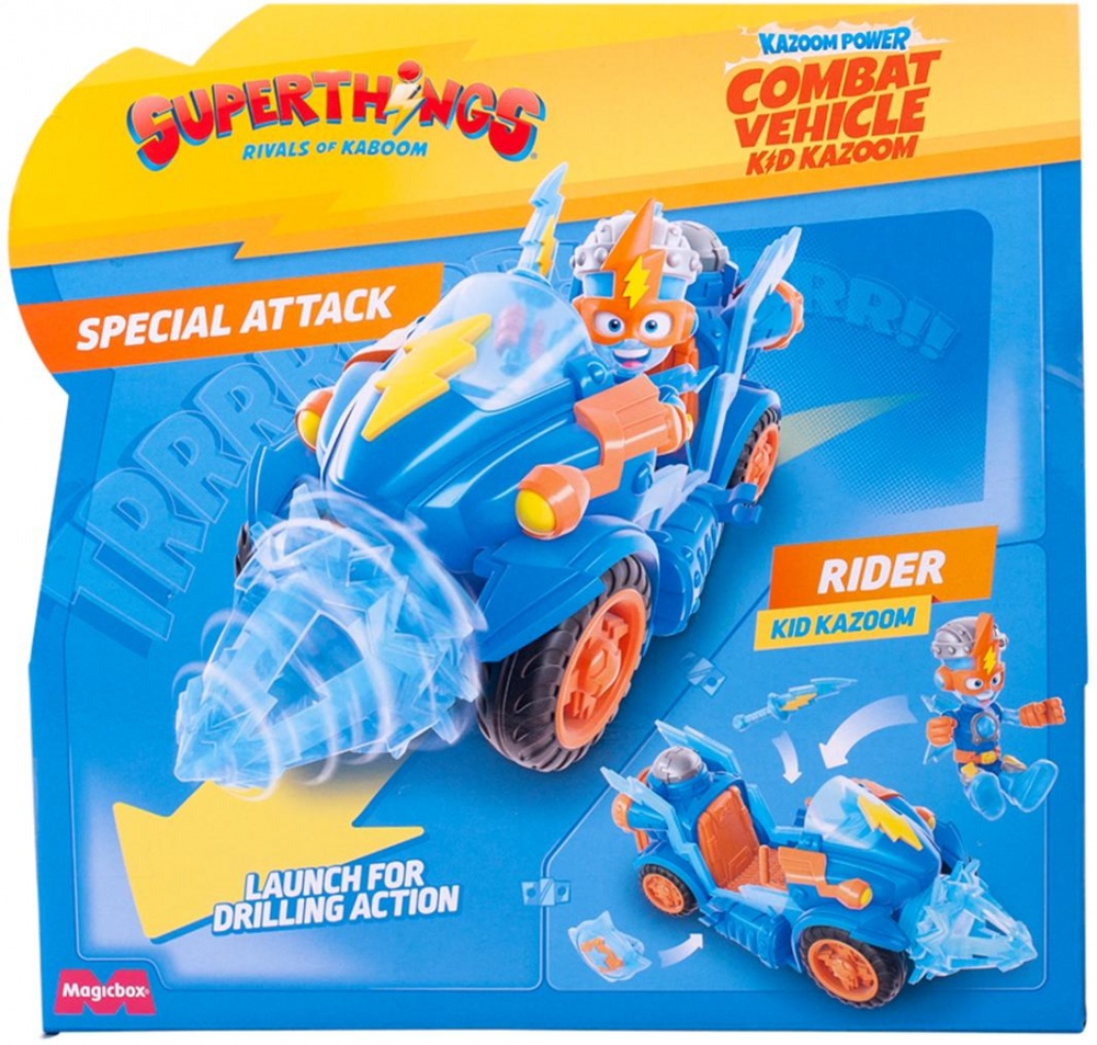 Игровой набор SuperThings SuperThings Combat Vehicles Кид Казум PSTSP116IN200