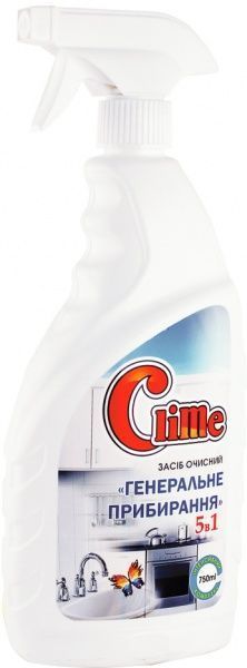 Засіб Clime універсальний Генеральне прибирання 5 в 1 0,75 л