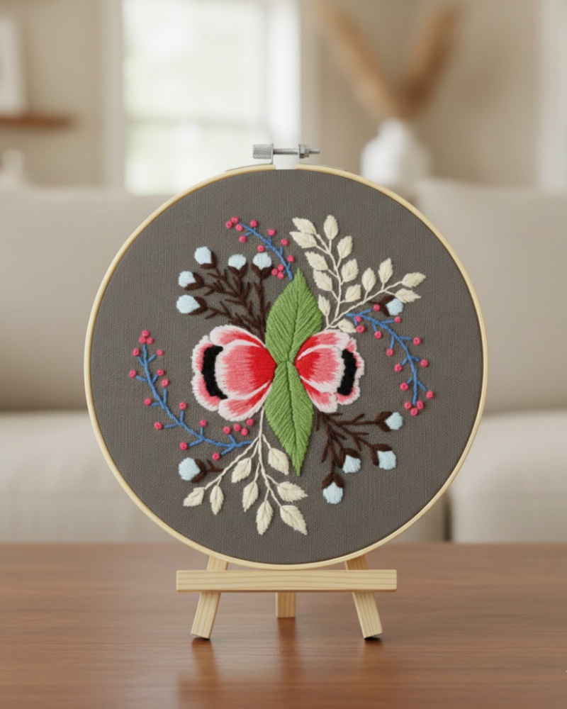 Набор для вышивания гладью Тихая симметрия