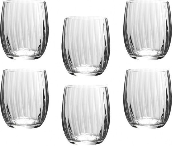 Набір склянок низьких Waterfall 300 мл. 6 шт. b25180 Bohemia