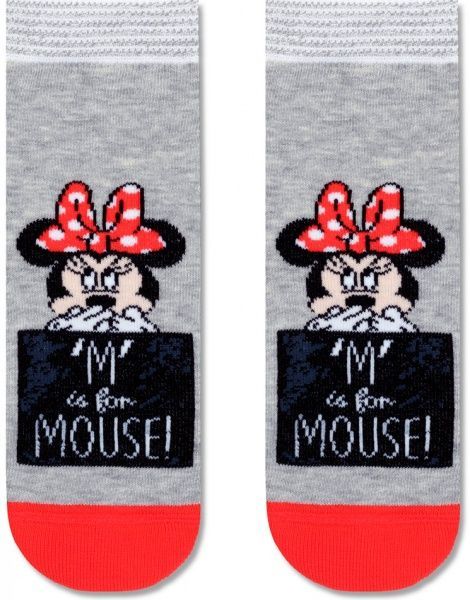 Носки детские Conte-Kids DISNEY 353 17С-126СПМ р.20 серый красный с рисунком 