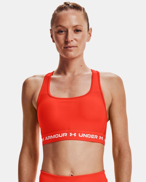 Бра Under Armour UA Crossback Mid Bra 1361034-296 р.2XL помаранчевий