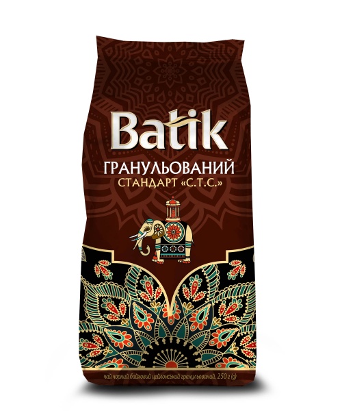 Чай черный Batik Гранулированный C.Т.С. 250 г 