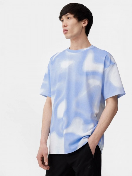 Футболка 4F TSHIRT M1176 4FRSS23TTSHM1176-34A р.2XL голубой