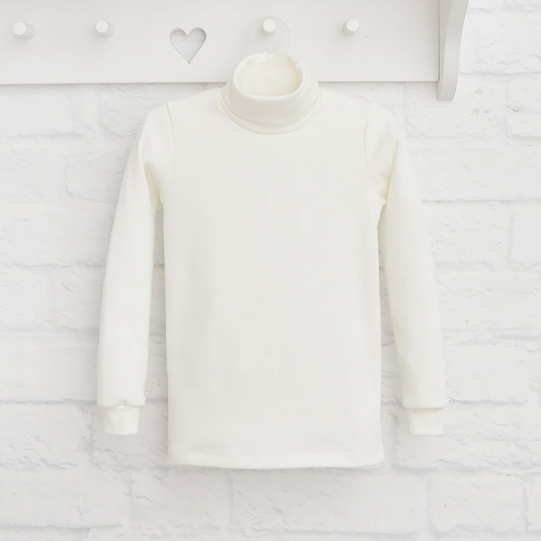 Гольф унисекс Blanka р.128 молочный 110323 