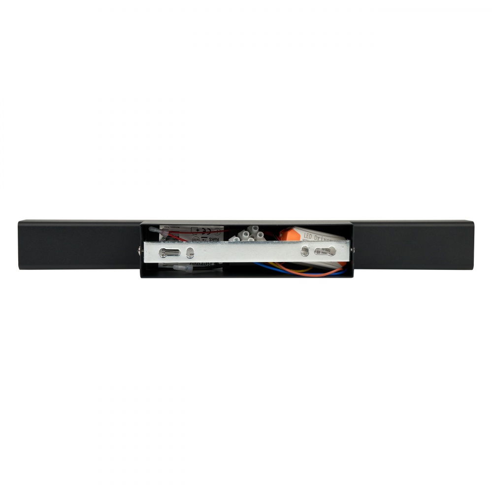 Бра Berger 1x9 Вт без цоколя чорний 1052-WL-9 Black