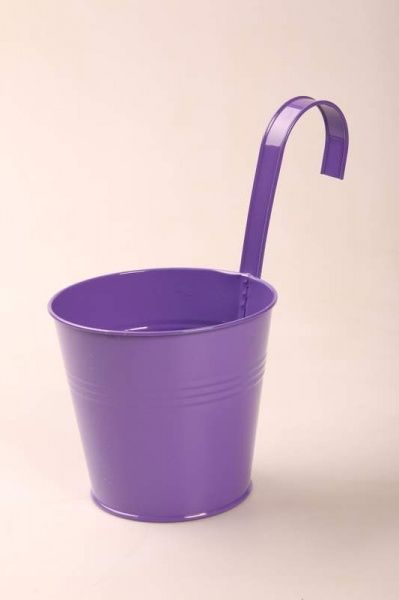 Кашпо підвісне Flor круглий 2л фіолетовий 