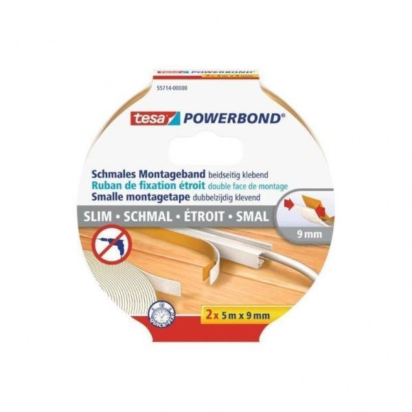 Захисна стрічка TESA тонка 2 х 5 м 9 мм