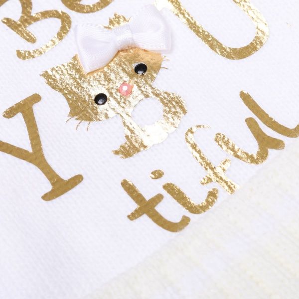 Шапочка дитяча для дівчинки Luna Kids р.36 бежевий 2146 