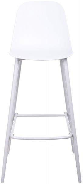 Стул барный slim белый