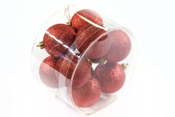 Набор елочных шаров 9552 d165 мм 9 см 10 шт./уп. 