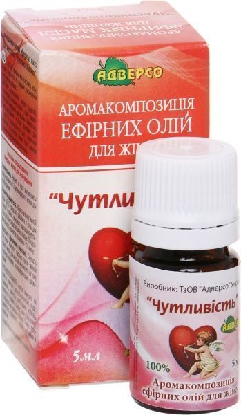 Аромакомпозиция Адверсо для жінок Чутливість 5 мл 