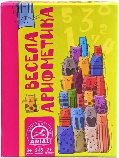 Игра настольная Arial Веселая арифметика 4820059910923