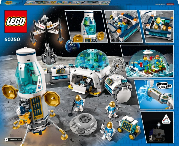 Конструктор LEGO City Місячна Дослідницька база 60350
