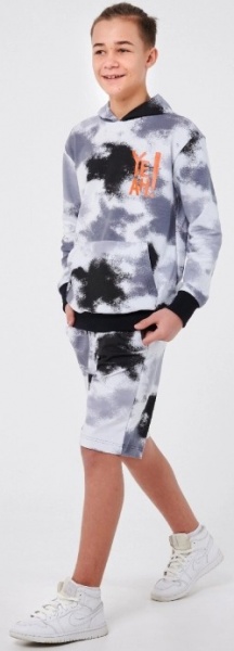 Комплект Smil 2 предмети для хлопчика Малюнок р.146 сірий 117345 