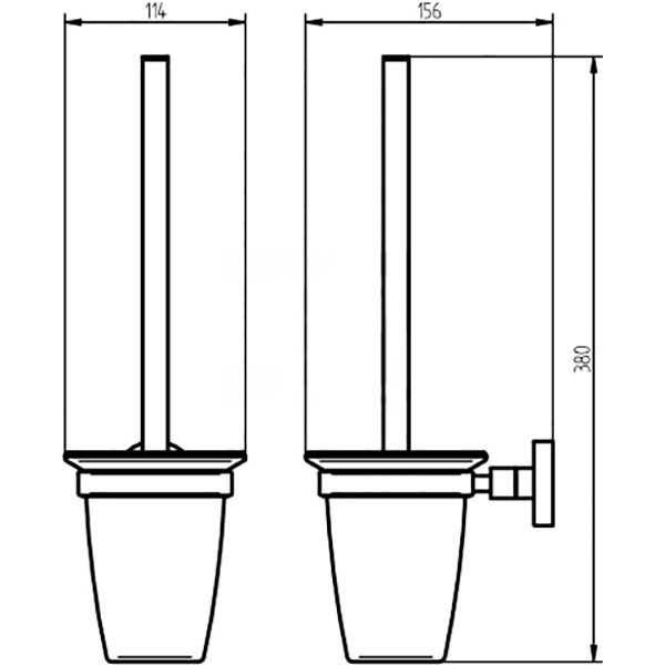 Ершик для унитаза Haceka Kosmos 402319