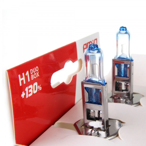 Автолампа галогенна AMiO LumiTec LIMITED H1 55 Вт 2 шт.(1404)