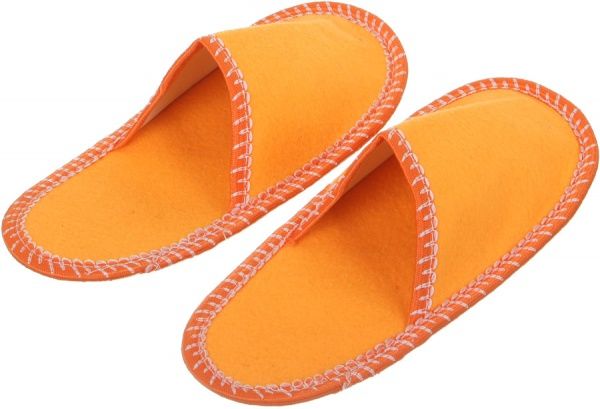 Набор тапочек для гостей Crown Glitter Black 5 пар р. 38/41 разноцветный 