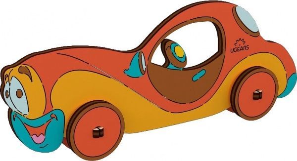 Раскраска UGEARS Автомобиль