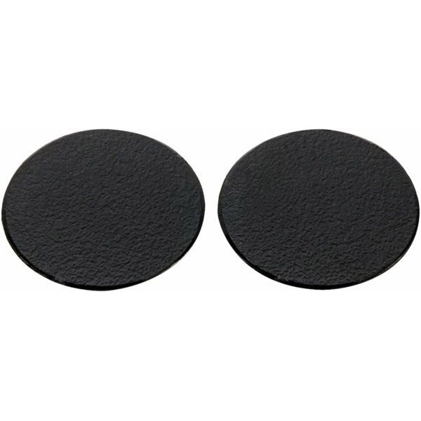 Заглушка с клеем d14 мм черная 52 шт