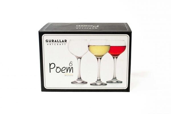 Набор бокалов для белого вина Poem 31-146-242 285 мл 6 шт. LAV 