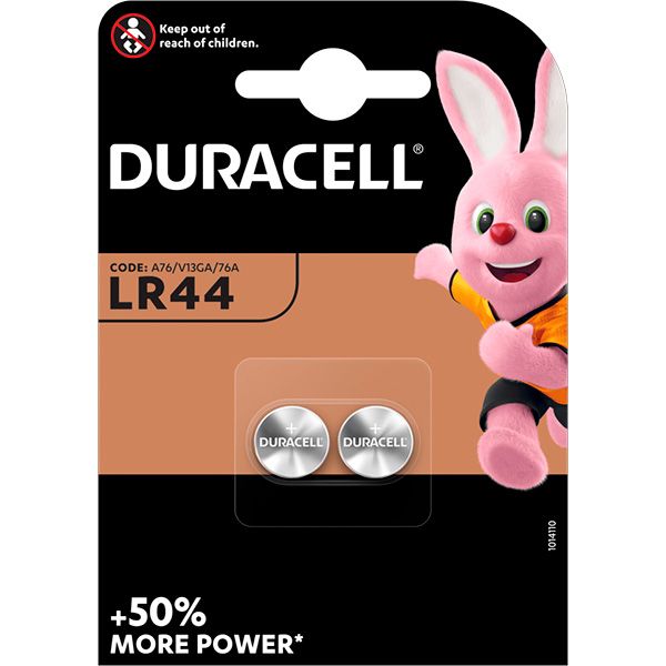 Батарейки Duracell LR44 2 шт. 