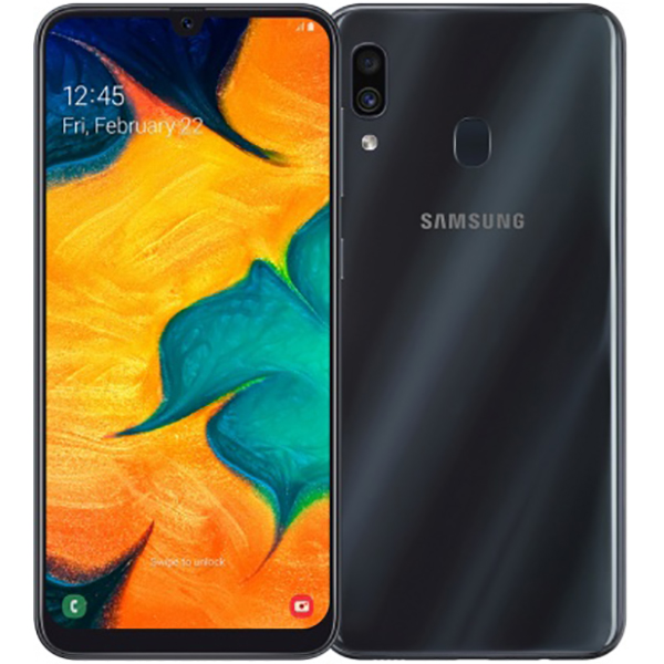 Смартфон Samsung SM-A305F Galaxy A30 3/32 Duos ZKU Black (SM-A305FZKUSEK)