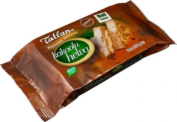 Халва Tatlan Тахінна з какао 200 г 8695014021022