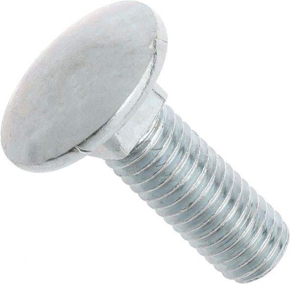 Болт меблевий метричний DIN 603 10x30 мм вага клас міцності 4,6 Expert Fix