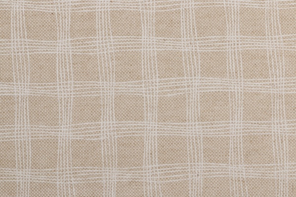 Скатертина Шале клітинка 133x220 см бежевий La Nuit 