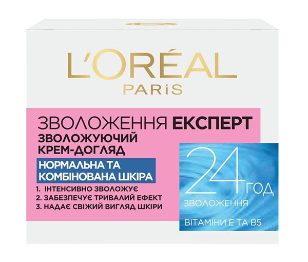 Крем для обличчя денний L'Oreal Paris Skin Expert Зволоження експерт 50 мл