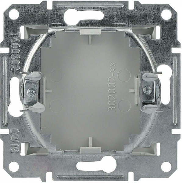 Заглушка одноклавишный Schneider Electric Asfora алюминий EPH5600161