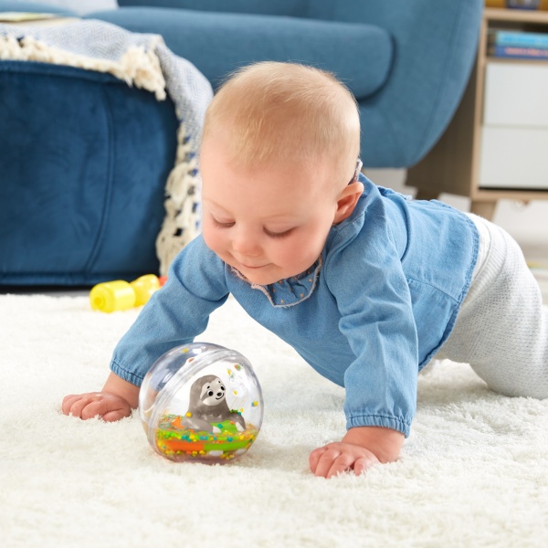 Игрушка развивающая Fisher Price Веселые зверушки в шаре (в асс.) GRT61