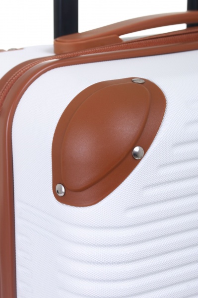 Валіза 65 л білий LS22200 59х42х26 ABS 