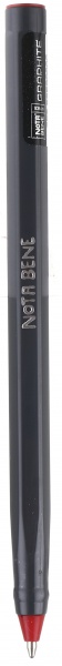 Ручка шариковая Nota Bene Graphite 0,7 мм красная 