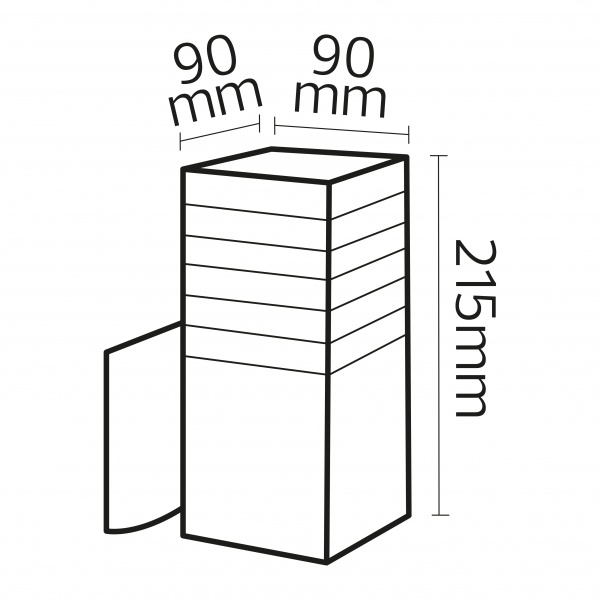 Светильник садовый HOROZ ELECTRIC PALMERA E27 IP44 черный 075-017-0001-010 