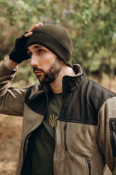 Шапка LOGOS 03-07-00-0002 р.one size хаки